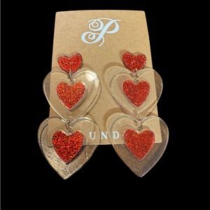 Plunder Be Mine Heart Earrings